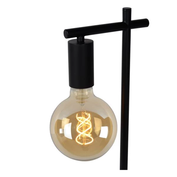 Lucide LEANNE - Table lamp - 1xE27 - Black - detail 4